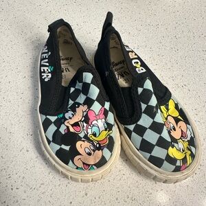 Zara Kids Slip-On Sneakers - Black and White